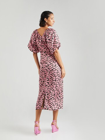 Robe 'Flashy Heart' co'couture en rose