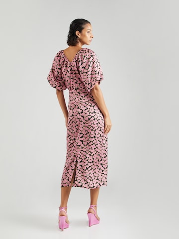 Robe 'Flashy Heart' co'couture en rose