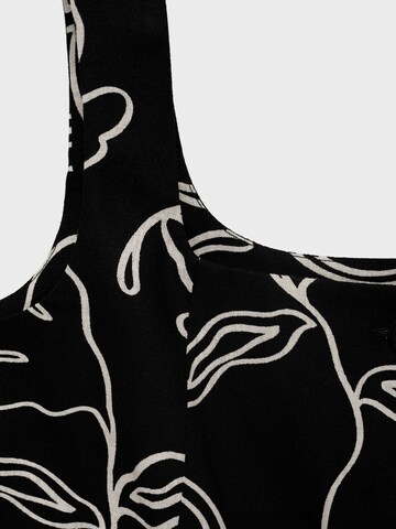 MANGO Weste 'LIZA' in Schwarz