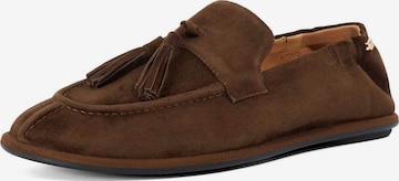 Mocassin 'GROUNDING' Dune LONDON en marron : devant