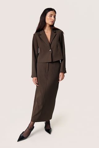 SOAKED IN LUXURY Nederdel 'Lilu' i brun