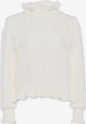 faina Sweater in White: front