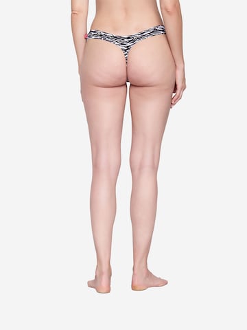 JOOP! Jeans String ' Animal Print ' in Schwarz