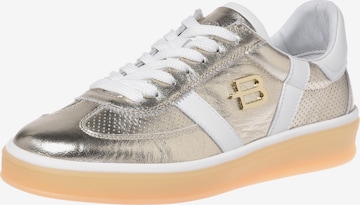 Baskets basses BALDININI en argent : devant