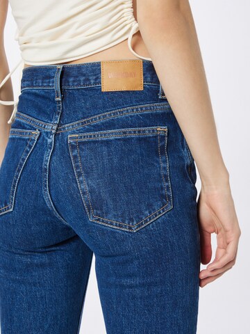 WEEKDAY Slimfit Jeans 'Twig' in Blau