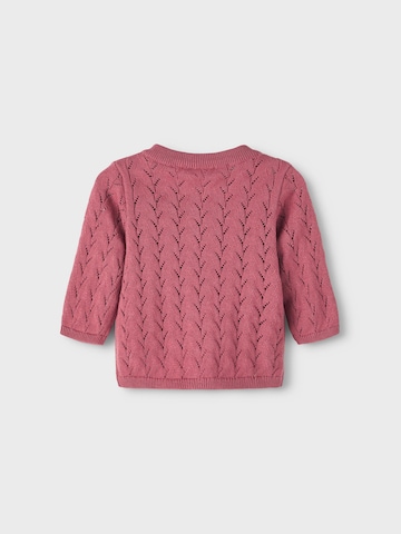 NAME IT Knit cardigan in Pink