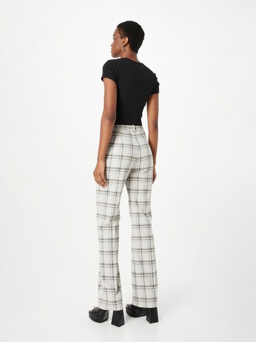 PATRIZIA PEPE Flared Trousers with creases in Grey