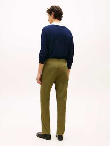 Regular Pantalon chino 'Harlem Essential' TOMMY HILFIGER en vert