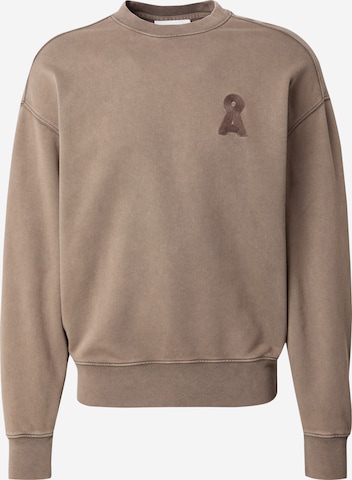 ARMEDANGELS Sweatshirt 'EMAAL' in Braun: Vorderseite