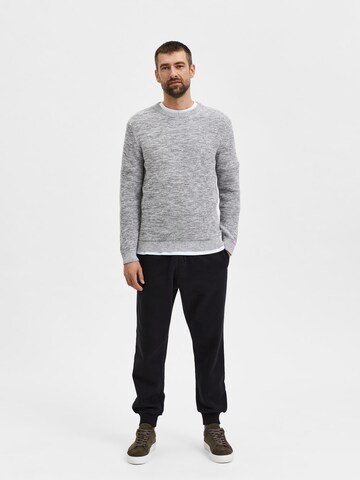 SELECTED HOMME Pullover 'Vince' in Grau