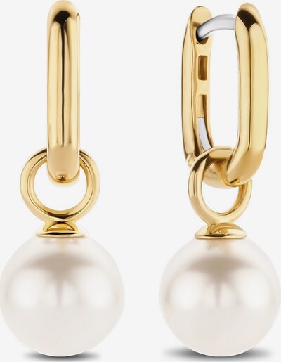 Ti Sento Milano Ohrringe in gold / silber / perlweiß, Produktansicht