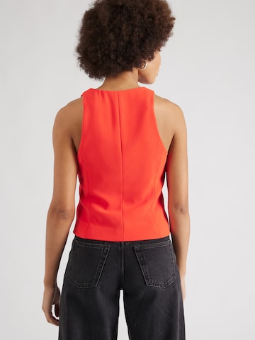 River Island - Chaleco para traje en rojo