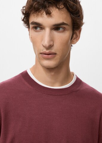 MANGO MAN Pullover 'Willy' in Rot