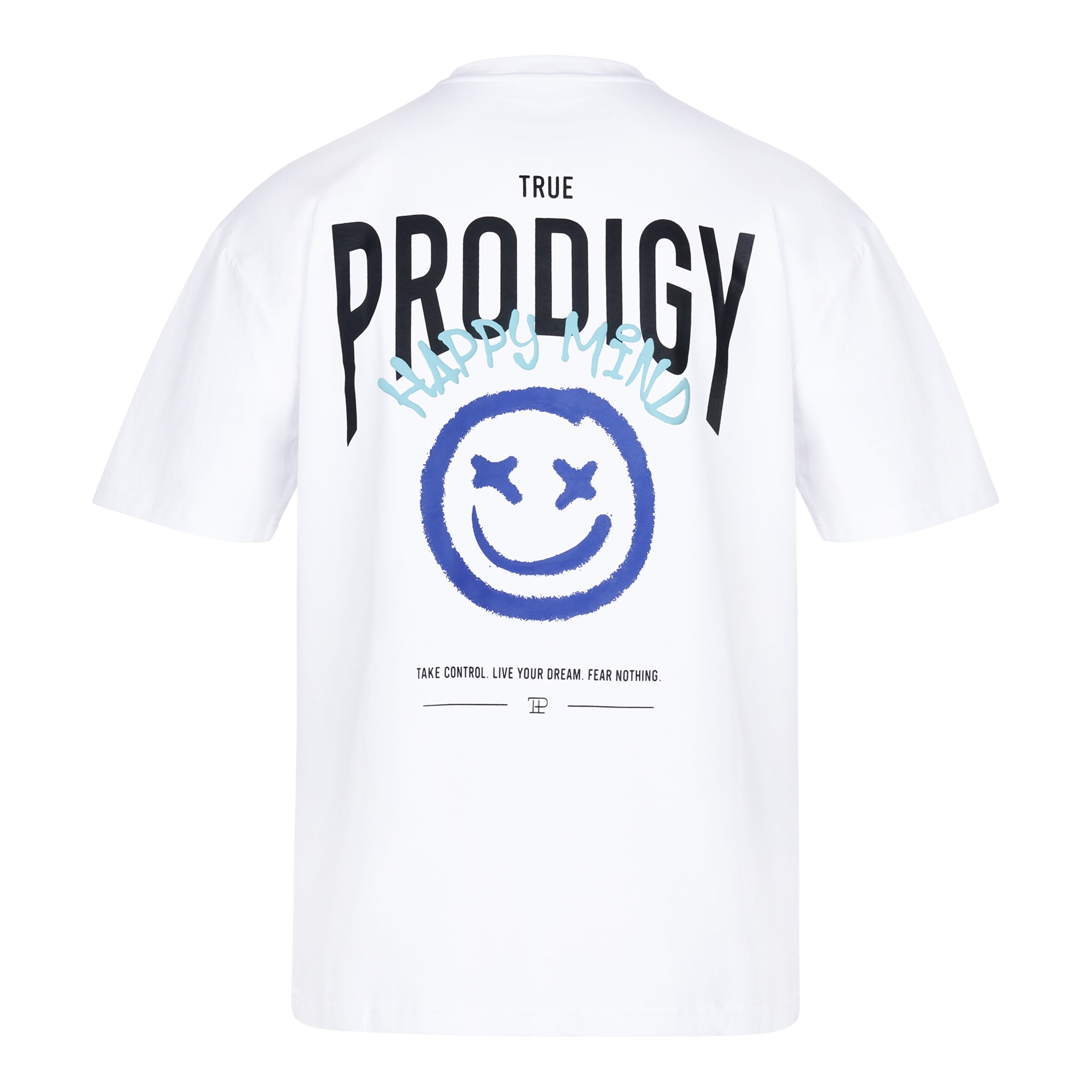 trueprodigy Shirt 'Hajin' in Wit: voorkant