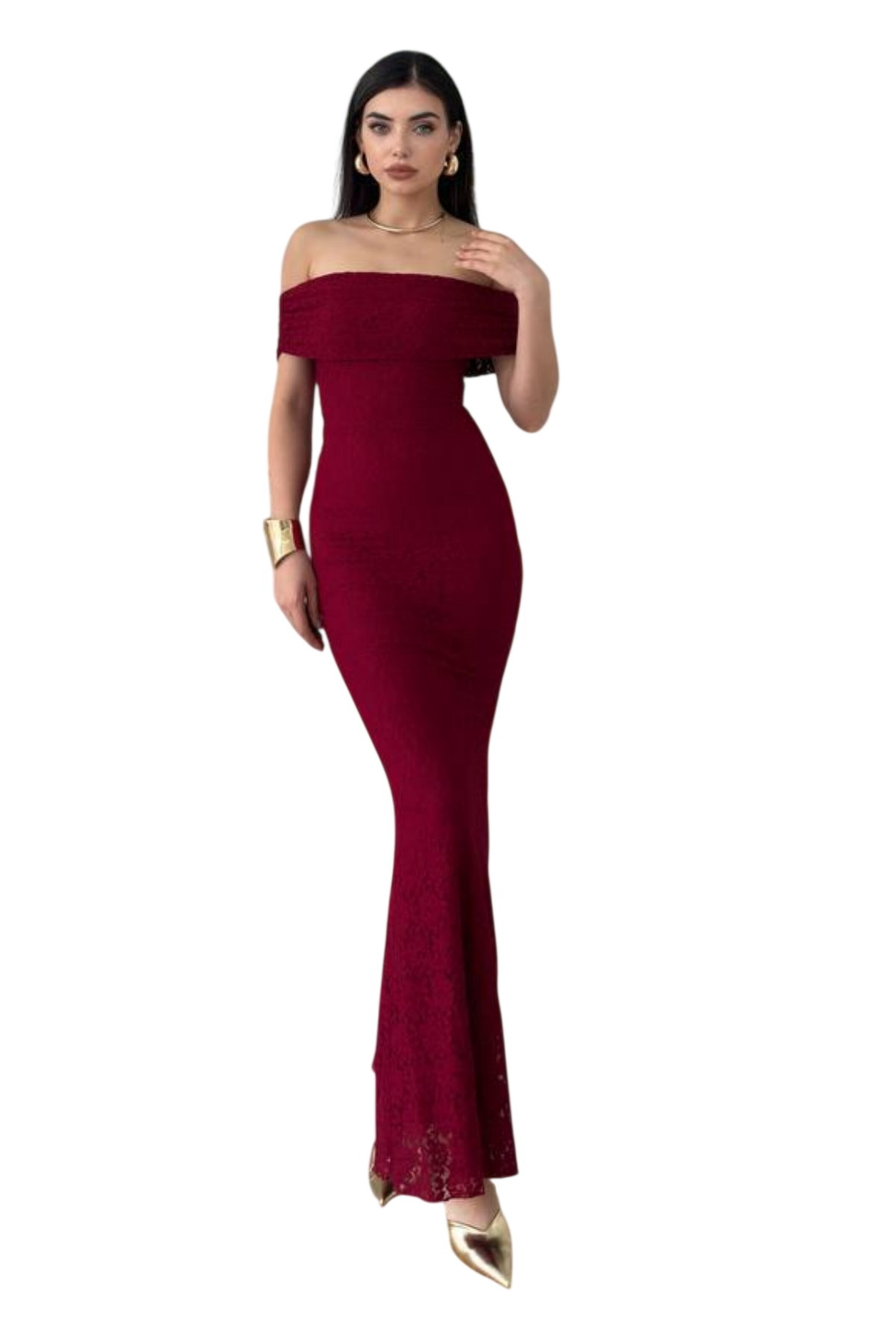 WOMAN VISION Kleid in Rot