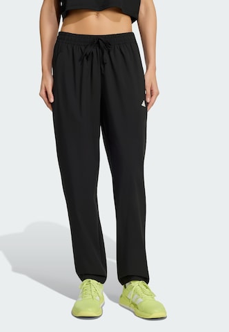 ADIDAS PERFORMANCE Regular Sportbroek in Zwart: voorkant