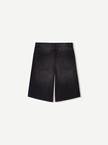 Bershka Loosefit Jeans i svart