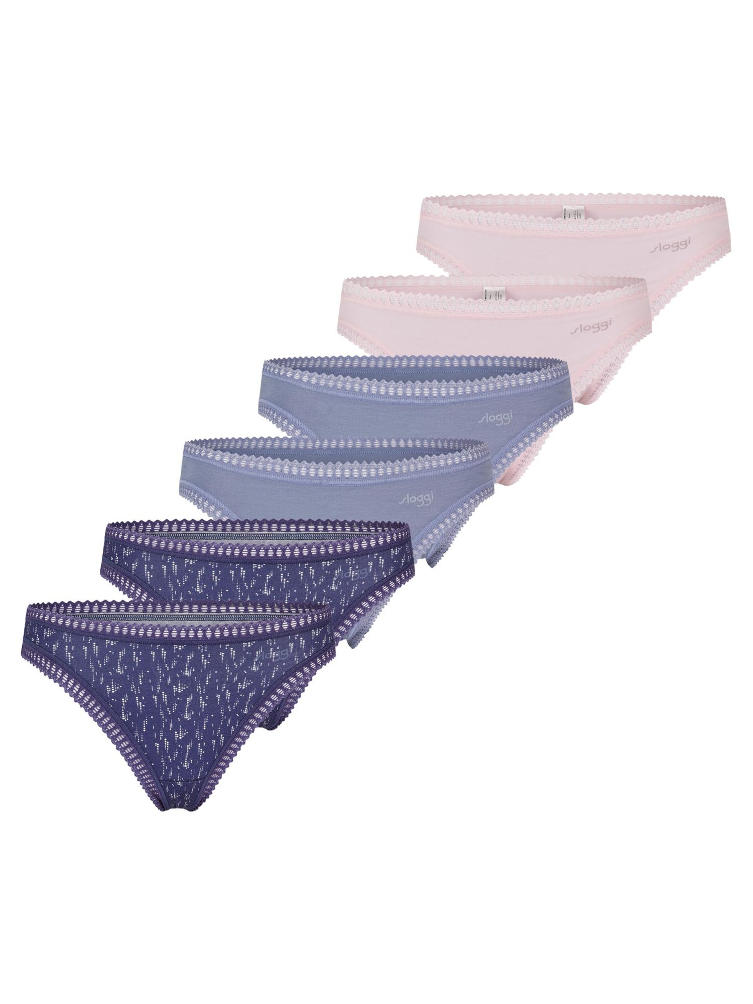 SLOGGI String 'GO Crush'‌‌‌‌‌‌‌‌‌ in Blau: Vorderseite