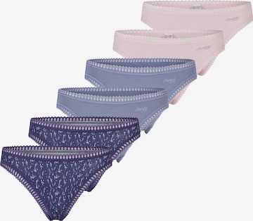 SLOGGI String 'GO Crush' in Blau: Vorderseite