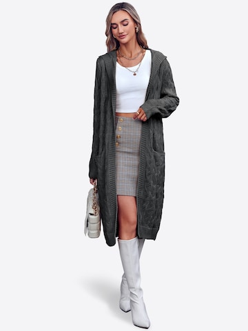 Imily Bela Lang cardigan i grå