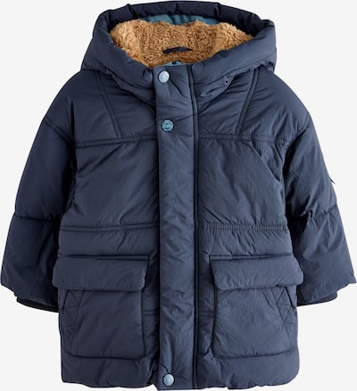 Next Ziemas jaka, krāsa - tumši zils / jūraszils / brokāta, Preces skats