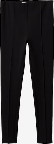 MANGO Skinny Leggings 'PUNTA-A' in Zwart: voorkant