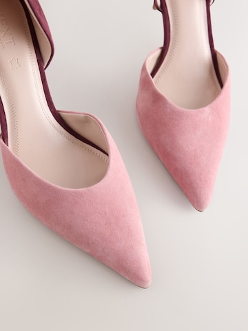 Next - Sapatos de salto em rosa