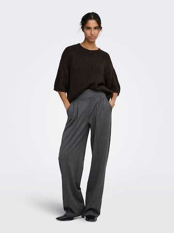 Wide Leg Pantalon à pince 'JDYGeggo' JDY en gris : devant