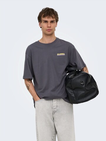 Only & Sons T-Shirt 'ONSKIKI' in Grau