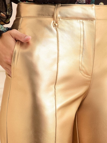 love & roses Loose fit Trousers in Gold