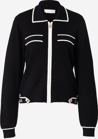 Cardigan Liu Jo en noir : devant