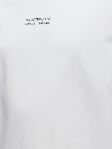 Samsøe Samsøe - Camiseta 'Sauni' en blanco