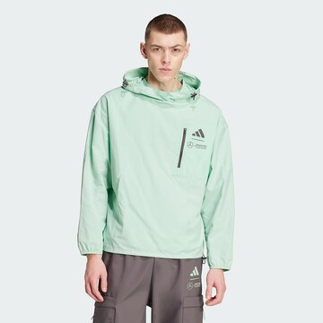 Veste de sport 'Mercedes - AMG Petronas Formula One Team' ADIDAS PERFORMANCE en vert : devant