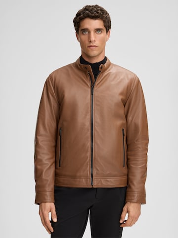 STRELLSON Between-season jacket ' Jace ' in Brown: front