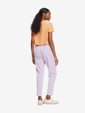 Coupe slim Pantalon ESPRIT en violet