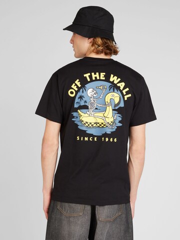 VANS - Camiseta 'STAY COOL' en negro: frente