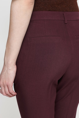 ICHI Flared Broek in Rood