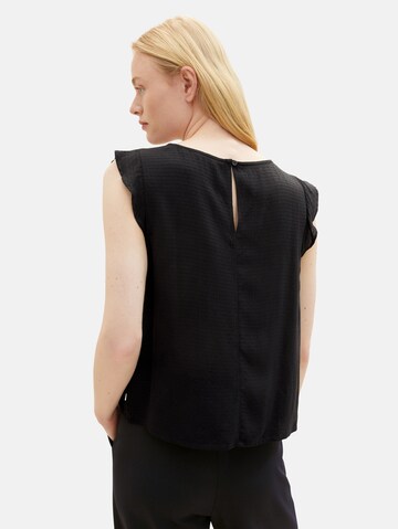 TOM TAILOR DENIM Blouse in Black