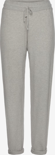 LASCANA Pantalon en gris clair, Vue avec produit