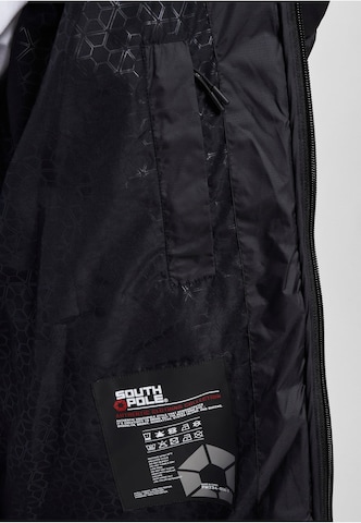 SOUTHPOLE Winter Jacket 'Storm Net 1.0' in Black