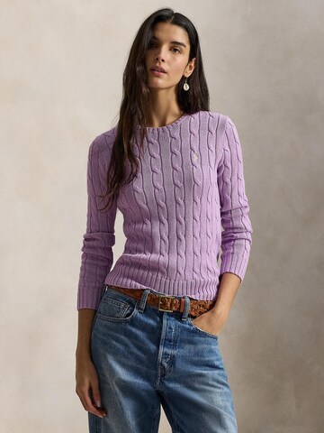 Polo Ralph Lauren Sweater in Purple: front