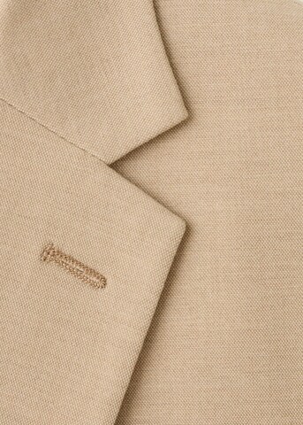 MANGO MAN Super Slim Fit Business Blazer in Beige