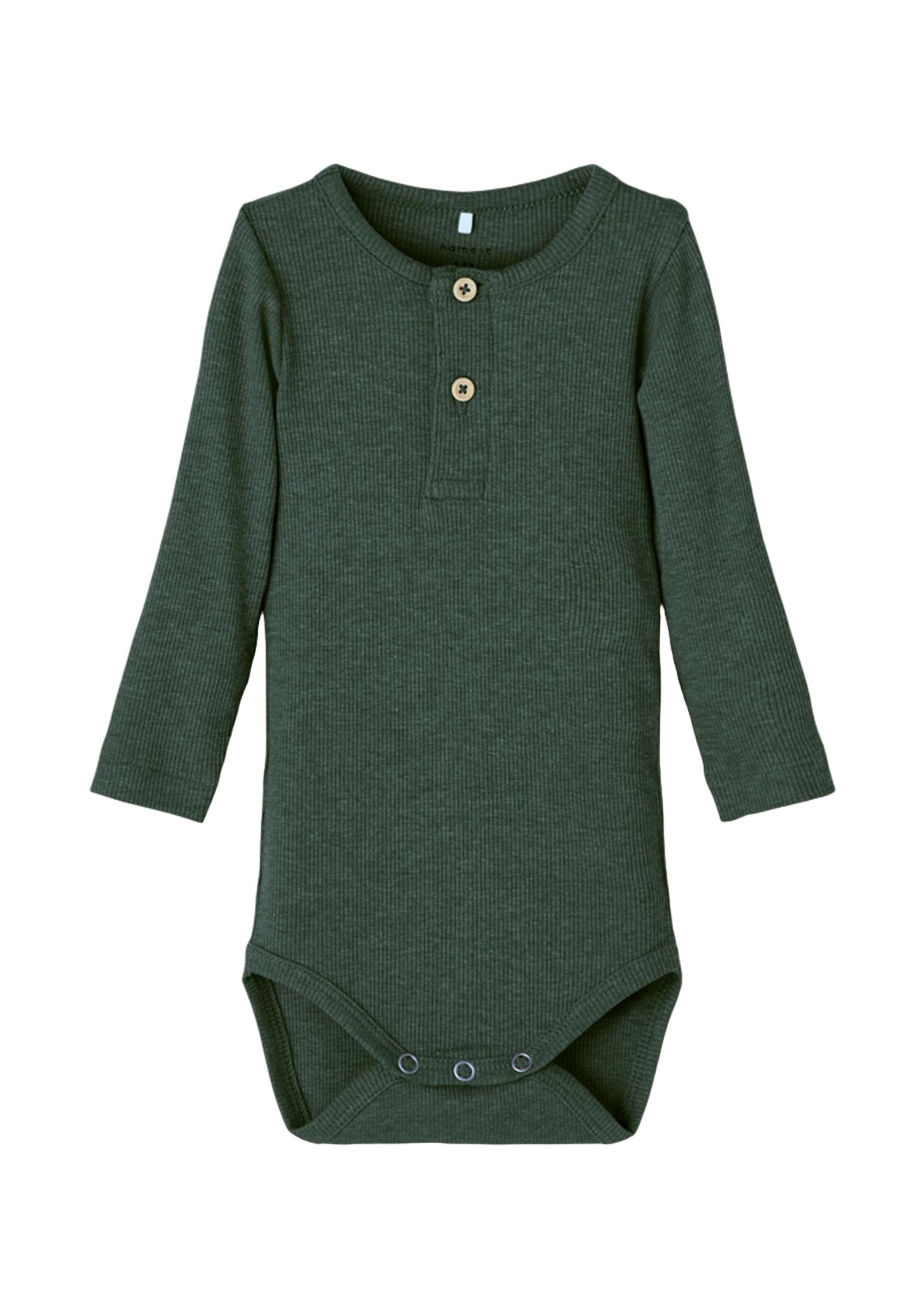 NAME IT Romper/Bodysuit 'NBMKab' in Green: front