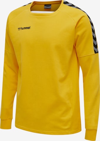 Hummel Sportsweatshirt in Geel
