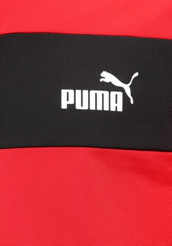 PUMA Trainingsanzug in Rot