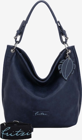 Fritzi aus Preußen Shoulder Bag in Blue: front