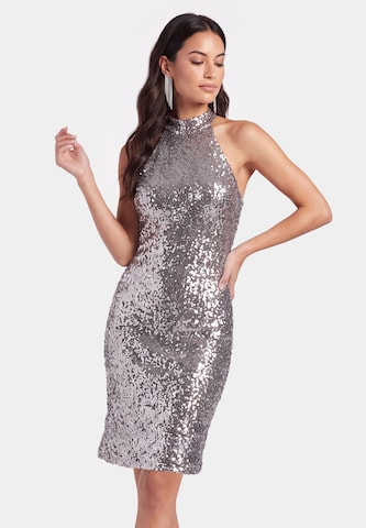 faina Jurk in Zilver