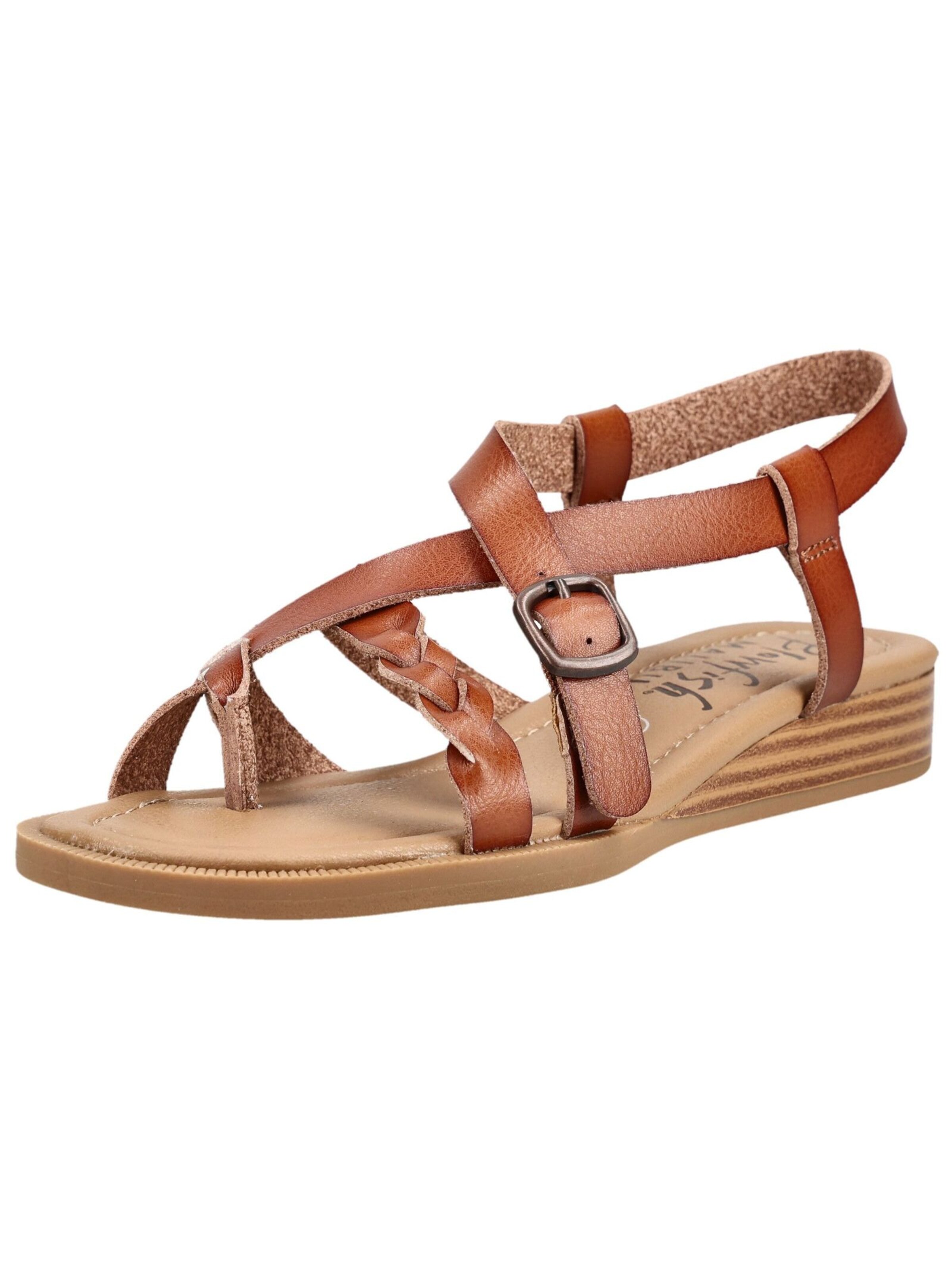 Blowfish Malibu Teenslipper in Bruin: voorkant