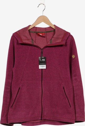 Fjällräven Sweatshirt & Zip-Up Hoodie in L in Pink: front