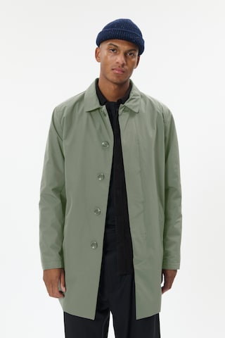 Coupe regular Manteau mi-saison 'Miles' Matinique en vert : devant